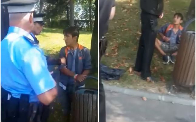 Polițiștii locali a lui Negoiță au bătut doi copii pentru că au prins pești în parcul IOR