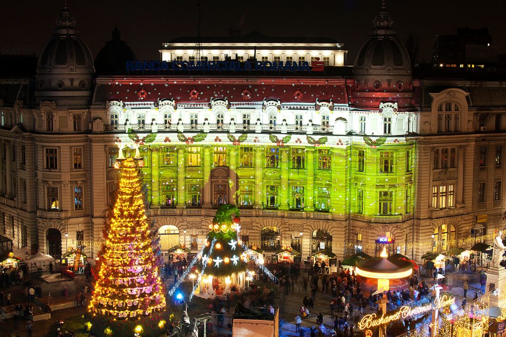 Se deschide Târgul de Crăciun al Capitalei 129 de căsuțe cu produse de sezon, patinoar, carusel pentru copii