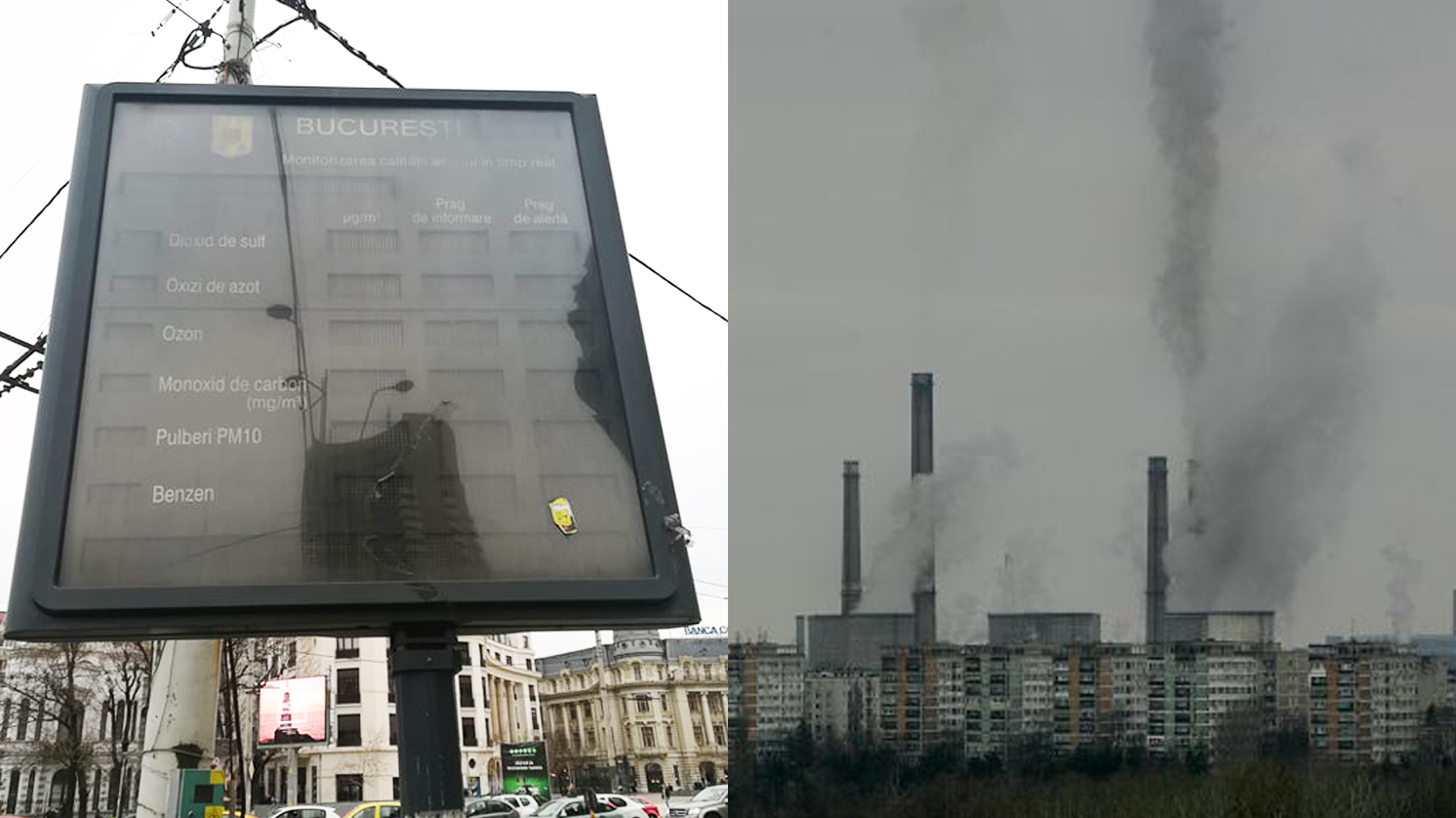 Poluare in Bucuresti