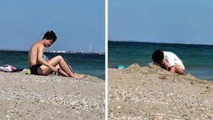 Nicușor Dan s-a ascuns la plajă în timp ce bucureștenii nu au apă caldă