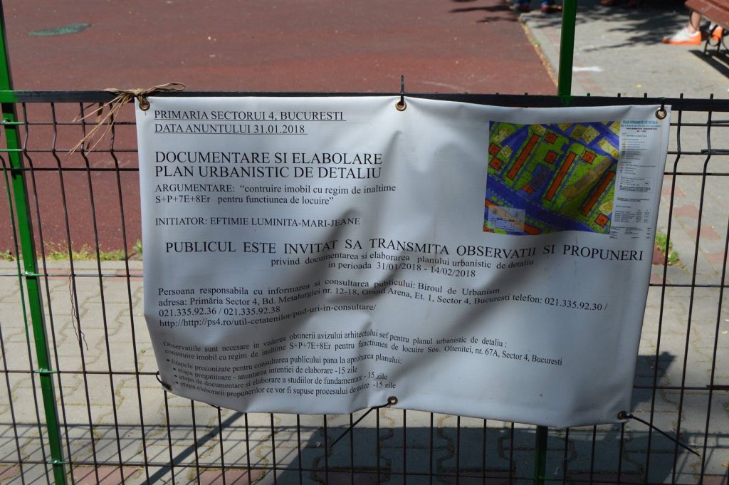 Blocuri în loc de parcuri!