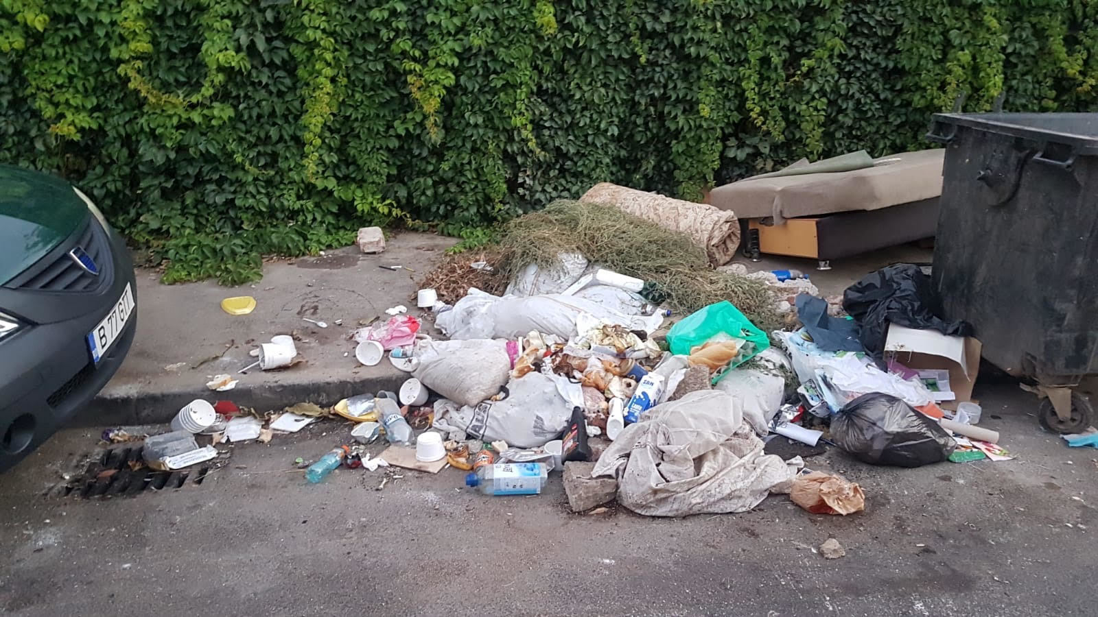 Sectorul 3 al Capitalei, condus de edilul Robert Negoitã, este sub asaltul gunoaielor. 