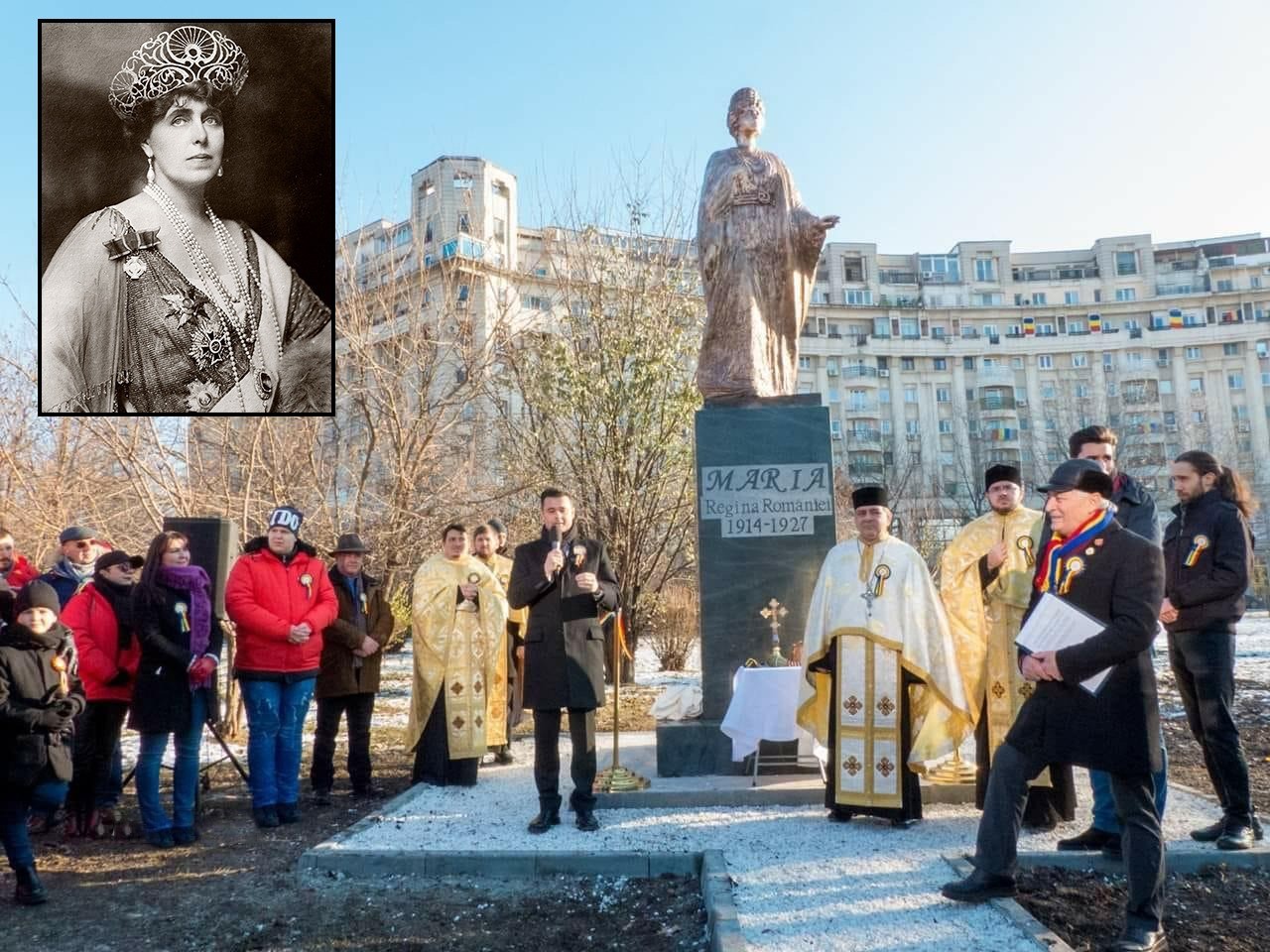 REVOLTĂTOR. Primarul ZERO al sectorului 5 a inaugurat o statuie denumită Regina Maria care nu o reprezintă pe regină. Liberalii iau atitudine!