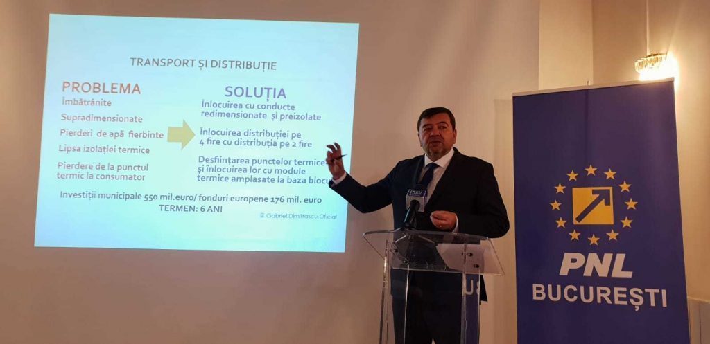 Gabriel Dumitrașcu Bucureștenii riscă să rămână fără apă caldă și căldură