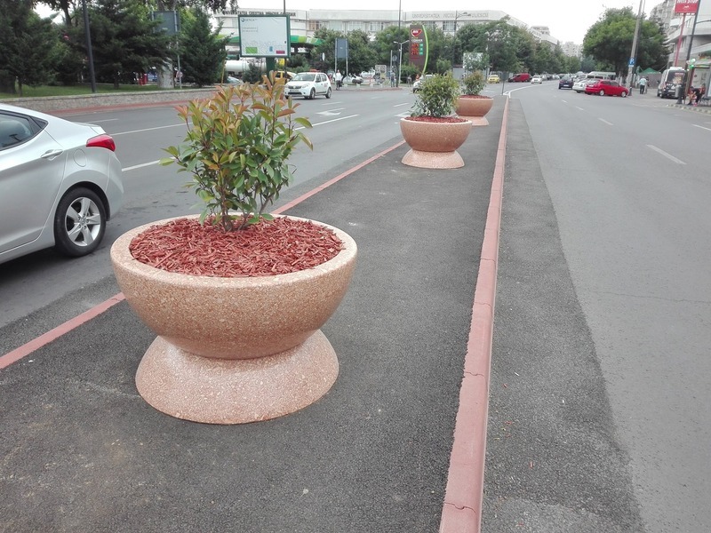 Băluță a cumpărat jardiniere de lux în care plantează câteva bețe