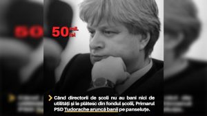 Primarul sectorului 1 dă banii de la școli pe banci si panseluțe